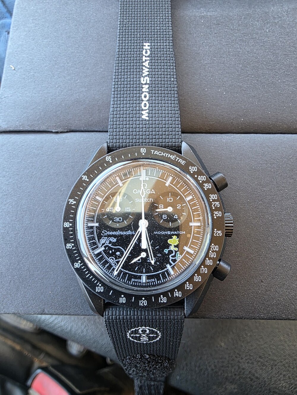 Omega x Swatch MoonSwatch Mission to the Moonphase "New Moon" (Reference: SO33B7 - Picture 8 of 8